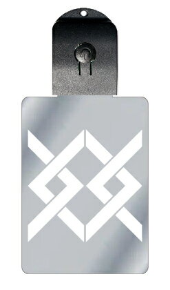 光るキーホルダー 家紋シリーズ 四つ組み合わせ山形(よつくみあわせやまがた) 7色に光る 家紋 入り キーホルダー 光る LED 夜 安全 キー USB充電 バ...