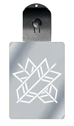 光るキーホルダー 家紋シリーズ 陰違い矢(かげちがいや) 7色に光る 家紋 入り キーホルダー 光る LED 夜 安全 キー USB充電 バッグチャーム LED...