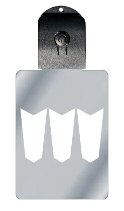 光るキーホルダー 家紋シリーズ 三つ並び矢筈(みつならびやはず) 7色に光る 家紋 入り キーホルダー 光る LED 夜 安全 キー USB充電 バッグチャーム...