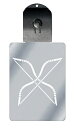 光るキーホルダー 家紋シリーズ 違い弓(ちがいゆみ) 7色に光る 家紋 入り キーホルダー 光る LED 夜 安全 キー USB充電 バッグチャーム LEDライ...