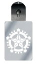 光るキーホルダー 家紋シリーズ 五つ輪宝(いつつりんぽう) 7色に光る 家紋 入り キーホルダー 光る LED 夜 安全 キー USB充電 バッグチャーム LE...