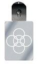 光るキーホルダー 家紋シリーズ 五つ組輪違い(いつつくみわちがい) 7色に光る 家紋 入り キーホルダー 光る LED 夜 安全 キー USB充電 バッグチャー...