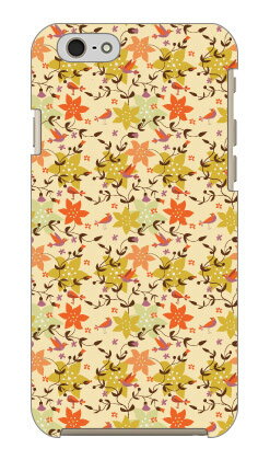 【送料無料】 小鳥と花 イエローオレンジ produced by COLOR STAGE / for iPhone 6/Apple 【Coverfull】iphone6 ケース iphone6 カバー iphone 6 ケース iphone 6 カバーアイフォーン6 ケース アイフォーン6 カバー iphoneケース ブランド iphone ケース