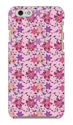 【送料無料】 小鳥と花 ピンクパープル produced by COLOR STAGE / for iPhone 6/Apple 【Coverfull】【ハードケース】iphone6 ケース iphone6 カバー iphone 6 ケース iphone 6 カバーアイフォーン6 ケース アイフォーン6 カバー iphoneケース ブランド iphone ケース
