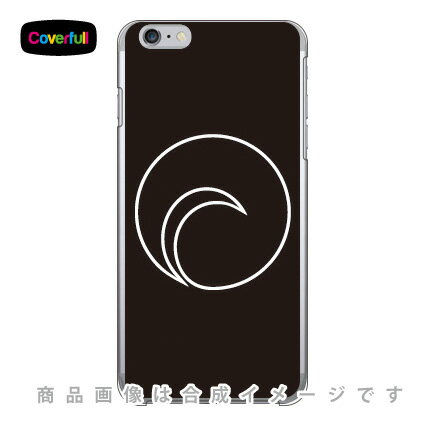 家紋シリーズ 陰左一つ巴 （かげひだりひとつどもえ） （クリア） iPhone 6 Plus Apple Coverfull アップル iphone6 plus iphone6 plus ケース iphone6 plus カバー アイフォーン6プラス ケース アイフォーン6プラス カバー iphone 6 送料無料