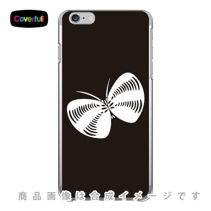 【送料無料】 家紋シリーズ 蛤蝶 （はまぐりちょう） （クリア） / for iPhone 6 Plus/Apple 【Coverfull】アップル iphone6 plus iphone6 plus ケース iphone6 plus カバー アイフォーン6プラス ケース アイフォーン6プラス カバー iphone 6 plus case