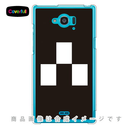 【送料無料】 家紋シリーズ 立て三つ石 （たてみついし） （クリア） / for AQUOS ZETA SH-01G/docomo 【Coverfull】sh01g ケース sh01g カバー aquos zeta sh-01g ケース aquos zeta sh-01g カバー アクオスフォン カバー sh01g zeta sh-01g sh01gケース