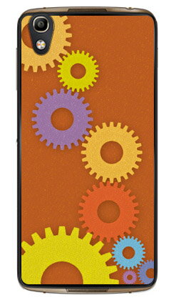はぐるま レッド （クリア） fir ALCATEL IDOL 4 MVNOスマホ（SIMフリー端末） Coverfull alcatel idol 4 ケース alcatel idol 4 カバー アルカテル アイドル4 ケース アルカテル アイドル4 カバー idol4ケース idol4カバー 送料無料
