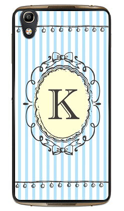 Cf LTD イニシャル アルファベット K サックス （クリア） fir ALCATEL IDOL 4 MVNOスマホ（SIMフリー端末） Coverfull alcatel idol 4 ケース alcatel idol 4 カバー アルカテル アイドル4 ケース アルカテル アイドル4 カバー 送料無料