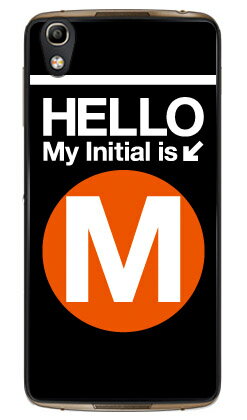 Cf LTD サブウェイイニシャル M オレンジ （クリア） fir ALCATEL IDOL 4 MVNOスマホ（SIMフリー端末） Coverfull alcatel idol 4 ケース alcatel idol 4 カバー アルカテル アイドル4 ケース アルカテル アイドル4 カバー idol4ケース 送料無料