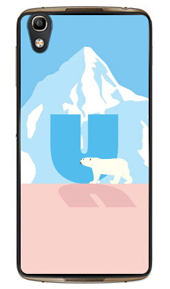 Cf LTD シロクマ イニシャル U （クリア） fir ALCATEL IDOL 4 MVNOスマホ（SIMフリー端末） Coverfull alcatel idol 4 ケース alcatel idol 4 カバー アルカテル アイドル4 ケース アルカテル アイドル4 カバー idol4ケース 送料無料
