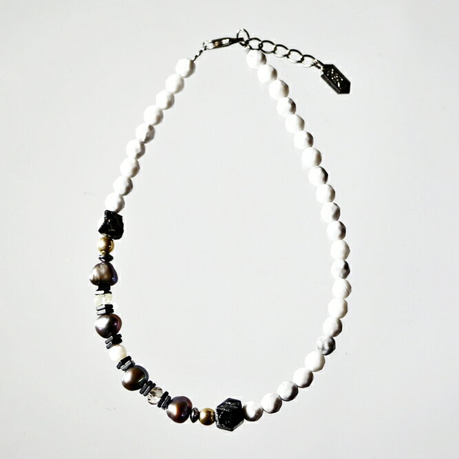 アンクレット 天然石 パール ガーネット ホワイト ハンドメイド 日本製 パワーストーン シルバー925 ビーズ 天然石 MADE IN JAPAN ミックス メンズ シンプル レディース おしゃれ アクセサリー M&R エムアンドアール 送料無料