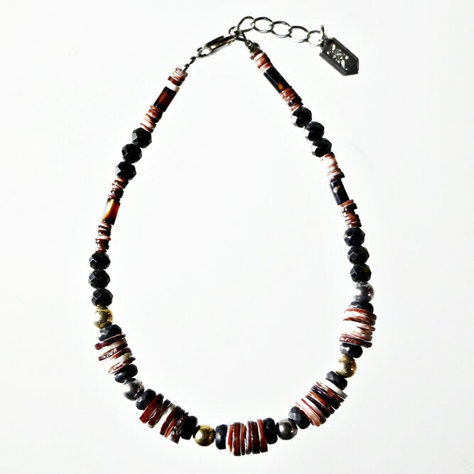 ブレスレット天然石アゲートシェルバ...