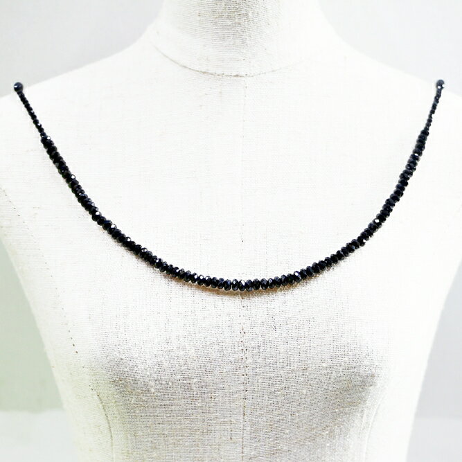 ネックレス 天然石 スピネル ヘマタイト ブラック ハンドメイド 日本製 パワーストーン シルバー925 ビーズ 天然石 MADE IN JAPAN ミックス ネックレス メンズ シンプル ネックレス レディース おしゃれ アクセサリー M&R エムアンドアール 送料無料