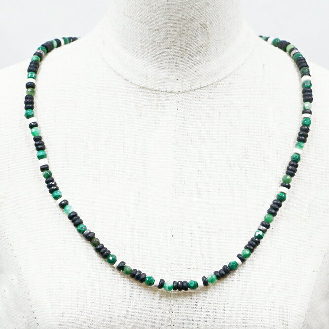 ネックレス天然石マラカイトアフリカ...