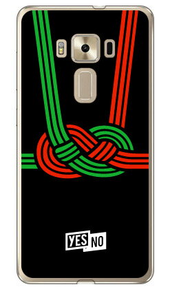 【送料無料】 ハッピーギフト ブラック （ソフトTPUクリア） / for ZenFone 3 Deluxe（5.7インチ） ZS570KL/MVNOスマホ（SIMフリー端末） 【YESNO】zenfone 3 deluxe zs570kl ゼンフォン3 デラックス zs570kl ケース zs570kl カバー zenfone 3 deluxe ケース