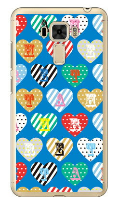 Rakuten - カラフルハート ブルー （クリア） fir ZenFone 3 Laser ZC551KL MVNOスマホ（SIMフリー端末） Coverfull zenfone 3 laser zc551kl ケース zenfone 3 laser zc551kl カバー ゼンフォン3 ケース ゼンフォン3 カバー 551kl ケース 551kl 送料無料