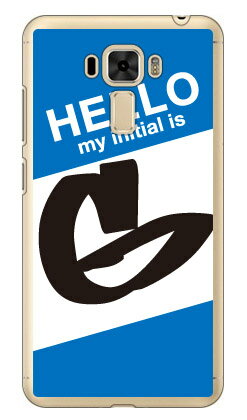 樂天商城 - Cf LTD ハローイニシャル G ブルー （クリア） fir ZenFone 3 Laser ZC551KL MVNOスマホ（SIMフリー端末） Coverfull zenfone 3 laser zc551kl ケース zenfone 3 laser zc551kl カバー ゼンフォン3 ケース ゼンフォン3 カバー 551kl 送料無料