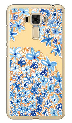 フラワー サークル パターン （クリア） ZenFone 3 Laser ZC551KL MVNOスマホ（SIMフリー端末） Coverfull zenfone 3 laser zc551kl ケース zenfone 3 laser zc551kl カバー ゼンフォン3 ケース ゼンフォン3 カバー 551kl 送料無料