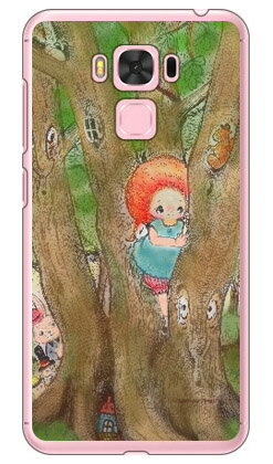 森のかくれんぼ （クリア） design by Ringo fir ZenFone 3 Max（5.5インチ） ZC553KL MVNOスマホ（SIMフリー端末） Coverfull zenfone 3 max zc553kl ケース zenfone 3 max zc553kl カバー zenfone3maxケース zenfone3maxカバー 送料無料
