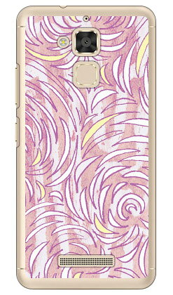 乐天商城 - ピンクフラワーズ ラウンド （クリア） ZenFone 3 Max ZC520TL MVNOスマホ（SIMフリー端末） Coverfull zenfone 3 max zc520tl ケース zenfone 3 max zc520tl カバー ゼンフォン3マックス ケース ゼンフォン3マックス カバー 送料無料