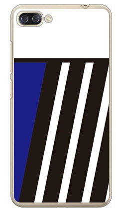 BLUE ＆ BLACK ブルー （クリア） design by ROTM ZenFone 4 Max Pro ZC554KL MVNOスマホ（SIMフリー端末） SECOND SKIN zenfone 4 max pro ケース zenfone 4 max pro カバー zc554kl ケース zc554kl カバー ゼンフォン4マックスプロ 送料無料