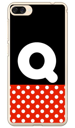 Cf LTD ガール イニシャル Q （クリア） ZenFone 4 Max ZC520KL MVNOスマホ（SIMフリー端末） Coverfull zenfone 4 max ケース zenfone 4 max カバー ZC520KL ケース ZC520KL カバー ゼンフォン4マックス ケース ゼンフォン4マックス 送料無料