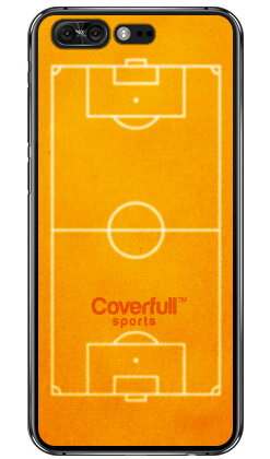 樂天商城 - サッカーコート オレンジ（クリア） ZenFone 4 Pro ZS551KL MVNOスマホ（SIMフリー端末） Coverfull zenfone 4 pro ケース zenfone 4 pro カバー zs551kl ケース zs551kl カバー ゼンフォン4プロ ケース ゼンフォン4プロ カバー ゼンフォン4プロ 送料無料