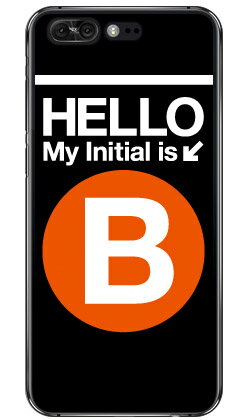 乐天商城 - Cf LTD サブウェイイニシャル B オレンジ （クリア） ZenFone 4 Pro ZS551KL MVNOスマホ（SIMフリー端末） Coverfull zenfone 4 pro ケース zenfone 4 pro カバー zs551kl ケース zs551kl カバー ゼンフォン4プロ ケース 送料無料