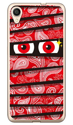乐天商城 - ミイラくん ペイズリーレッド （ソフトTPUクリア） fot ZenFone Live L1 ZA550KL MVNOスマホ（SIMフリー端末） YESNO zenfone live l1 za550kl ケース zenfone live l1 za550kl カバー za550klケース za550klカバー ゼンフォンライブL1ケース 送料無料