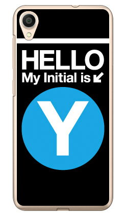 Cf LTD サブウェイイニシャル Y サックスブルー (クリア) ZenFone Live L1 ZA550KL MVNOスマホ(SIMフリー端末) Coverfull zenfone live l1 za550kl ケース zenfone live l1 za550kl カバー za550klケース za550klカバー 送料無料