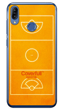 女子ラクロスコート オレンジ (クリア) ZenFone Max M2 ZB633KL MVNOスマホ(SIMフリー端末) Coverfull zenfone max m2 ケース zenfone max m2 カバー zb633kl ケース zb633kl カバー ゼンフォンマックスM2 ケース ゼンフォンマックスM2 送料無料