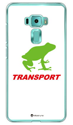 TRANSPORT FROG ۥ磻ȡߥå ʥꥢ design by Moisture ZenFone 35.2 ZE5...