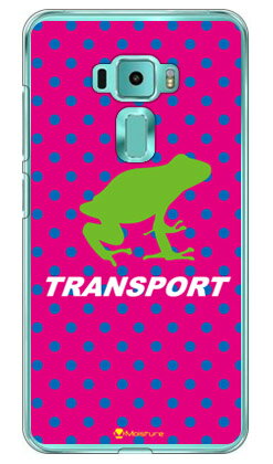 TRANSPORT FROG ԥ󥯡ߥۥ磻 ʥꥢ design by Moisture ZenFone 35.2 ZE5...