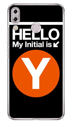 【送料無料】 Cf LTD サブウェイイニシャル Y オレンジ （クリア） / for ZenFone 5 ZE620KL・ZenFone 5Z ZS620KL/MVNOスマホ（SIMフリー端末） 【Coverfull】asus zenfone 5 zenfone 5z ze620kl zs620kl 専用ケース ze620kl zs620kl ケース ze620kl