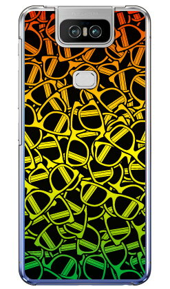 【送料無料】 サングラス ラスタ （クリア） / for ZenFone 6 ZS630KL/MVNOスマホ（SIMフリー端末） 【YESNO】【平面】【受注生産】【スマホケース】【ハードケース】zenfone 6 ケース zenfone 6 カバー zs630kl ケース zs630kl カバー ゼンフォン6 ケース ゼンフォン6