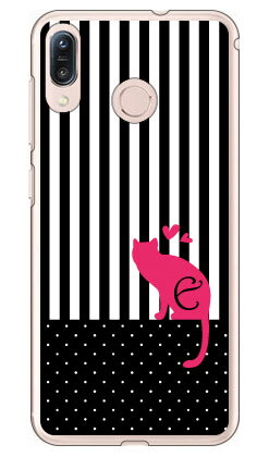 Cf LTD キャット イニシャル E （クリア） ZenFone Max M1 ZB555KL MVNOスマホ（SIMフリー端末） Coverfull zenfone max m1 ケース zenfone max m1 カバー zb555kl ケース zb555kl カバー ゼンフォンマックスM1 ケース 送料無料
