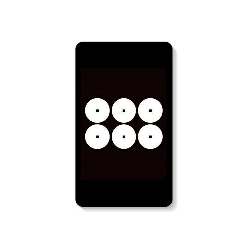 【送料無料】 家紋シリーズ モバイルバッテリー 真田六文銭 （さなだろくもんせん） 【Coverfull】 4000mAh microUSBケーブル付き 充電器 iPhone アイフォン Android アンドロイド