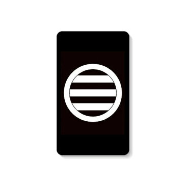 【送料無料】 家紋シリーズ モバイルバッテリー 丸の内に三つ引き （まるのうちにみつびき） 【Coverfull】 4000mAh microUSBケーブル付き 充電器 iPhone アイフォン Android アンドロイド