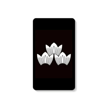 【送料無料】 家紋シリーズ モバイルバッテリー 龍の鱗 （りゅうのうろこ） 【Coverfull】 4000mAh microUSBケーブル付き 充電器 iPhone アイフォン Android アンドロイド