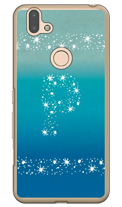 Cf LTD アロハ イニシャル オーシャン P （クリア） arrows RX M05 MVNOスマホ（SIMフリー端末）・楽天モバイル Coverfull arrows rx m05 ケース arrows rx m05 カバー rx m05 ケース rx m05 カバー アローズrx m05 ケース アローズrx m05 カバー 送料無料