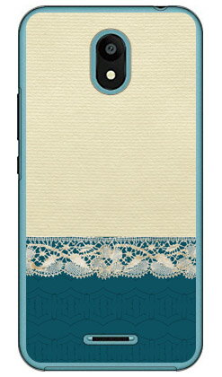 リアルレース ベージュ×ネイビー （クリア） Priori 5 FTJ17C00 MVNOスマホ（SIMフリー端末） Coverfull フリーテル プリオリ5 ケース プリオリ5 カバー priori 5 ftj17c00 ケース priori 5 ftj17c00 カバー freetel priori5 ケース 送料無料