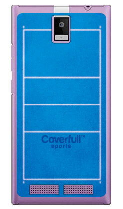 【送料無料】 バレーコート ブルー(クリア) / for Priori 4 FTJ162D/MVNOスマホ(SIMフリー端末) 【Coverfull】フリーテル プリオリ4 ケース プリオリ4 カバー priori 4 ftj162d ケース priori 4 ftj162d カバー freetel priori4 ケース freetel priori4 カバー