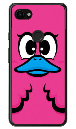 ハニーダック ピンク （クリア） Google Pixel 3a XL MVNOスマホ（SIMフリー端末）・docomo・SoftBank YESNO google pixel 3a xl ケース google pixel 3a xl カバー グーグルピクセル3aXLケース グーグルピクセル3aXLカバー pixel3xlケース 送料無料