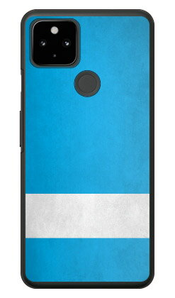 Cf LTD ダービーコレクション 競馬 騎手 勝負服 18 水色・袖白一本輪 （クリア） Google Pixel 4a （5G） MVNOスマホ（SIMフリー端末）・SoftBank Coverfull google pixel 4a 5G ケース google pixel 4a 5G カバー 送料無料