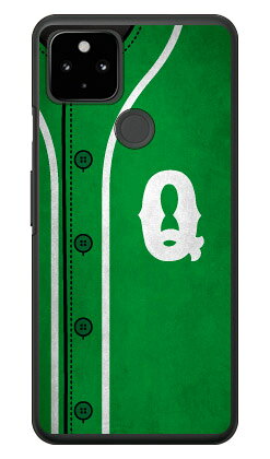 Rakuten - Cf LTD ベースボール イニシャル グリーン Q （クリア） Google Pixel 4a （5G） MVNOスマホ（SIMフリー端末）・SoftBank Coverfull google pixel 4a 5G ケース google pixel 4a 5G カバー グーグルピクセル4a5Gケース 送料無料