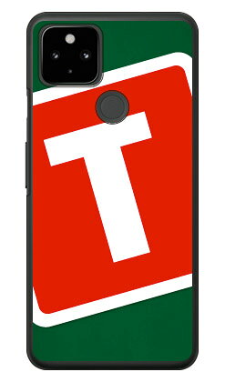 Rakuten - Cf LTD キャンプ イニシャル グリーン×レッド T （クリア） Google Pixel 4a （5G） MVNOスマホ（SIMフリー端末）・SoftBank Coverfull google pixel 4a 5G ケース google pixel 4a 5G カバー グーグルピクセル4a5Gケース 送料無料