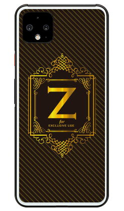Cf LTD ラグジュアリーイニシャル Z ゴールドイエロー (クリア) Google Pixel 4 XL MVNOスマホ(SIMフリー端末)・SoftBank Coverfull google pixel 4 XL ケース google pixel 4 XL カバー グーグルピクセル4XLケース 送料無料