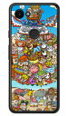 弱虫 （クリア） design by 326 Google Pixel 3a MVNOスマホ（SIMフリー端末）・docomo・SoftBank SECOND SKIN google pixel 3a ケース google pixel 3a カバー グーグルピクセル3aケース グーグルピクセル3aカバー pixel3ケース pixel3カバー 送料無料