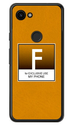 Cf LTD クラシック イニシャル F (クリア) Google Pixel 3a MVNOスマホ(SIMフリー端末)・docomo・SoftBank Coverfull google pixel 3a ケース google pixel 3a カバー グーグルピクセル3aケース グーグルピクセル3aカバー pixel3ケース 送料無料